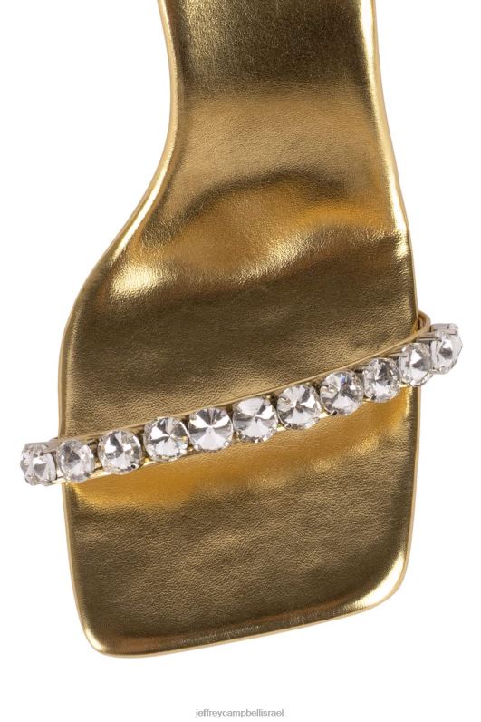 il Jeffrey Campbell קדושים סנדל עם עקבים נשים זהב כסף NN6N61623