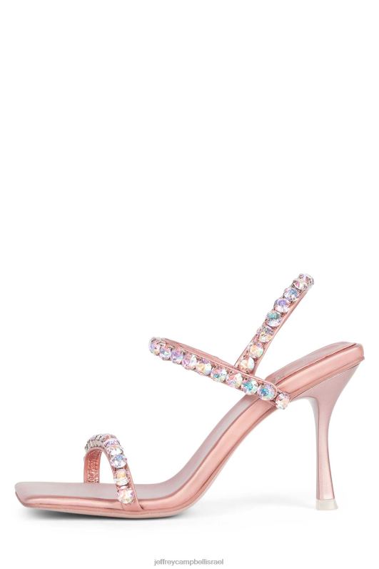 il Jeffrey Campbell קדושים סנדל עם עקבים נשים ורוד זהב ססגוני NN6N61624