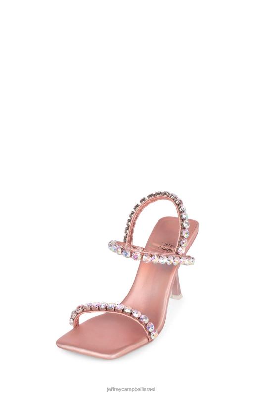 il Jeffrey Campbell קדושים סנדל עם עקבים נשים ורוד זהב ססגוני NN6N61624