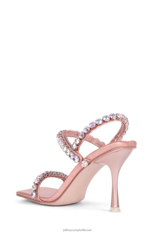 il Jeffrey Campbell קדושים סנדל עם עקבים נשים ורוד זהב ססגוני NN6N61624