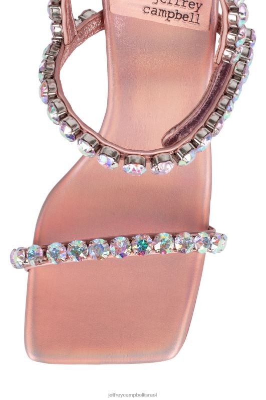 il Jeffrey Campbell קדושים סנדל עם עקבים נשים ורוד זהב ססגוני NN6N61624