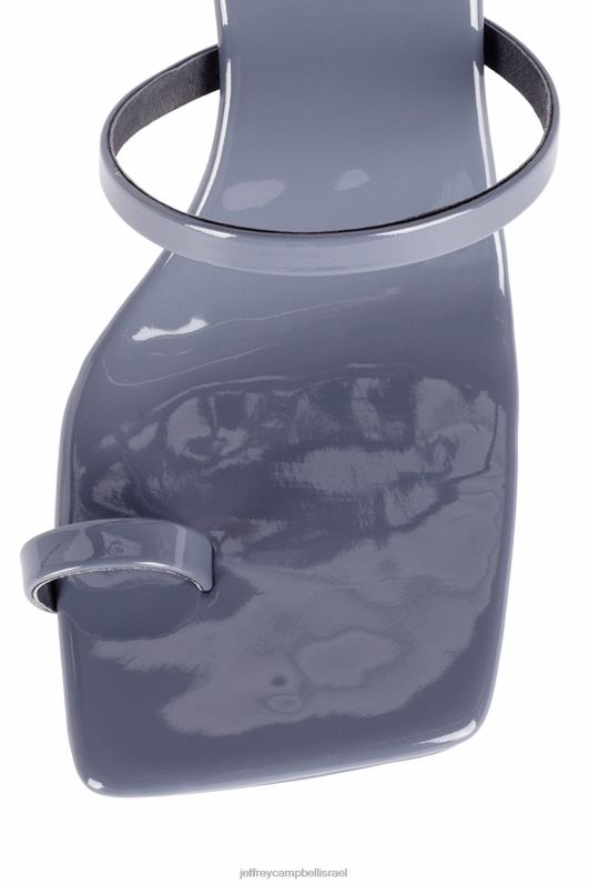 il Jeffrey Campbell לוזיה סנדל עם עקבים נשים פטנט חיל הים המאובק NN6N61627