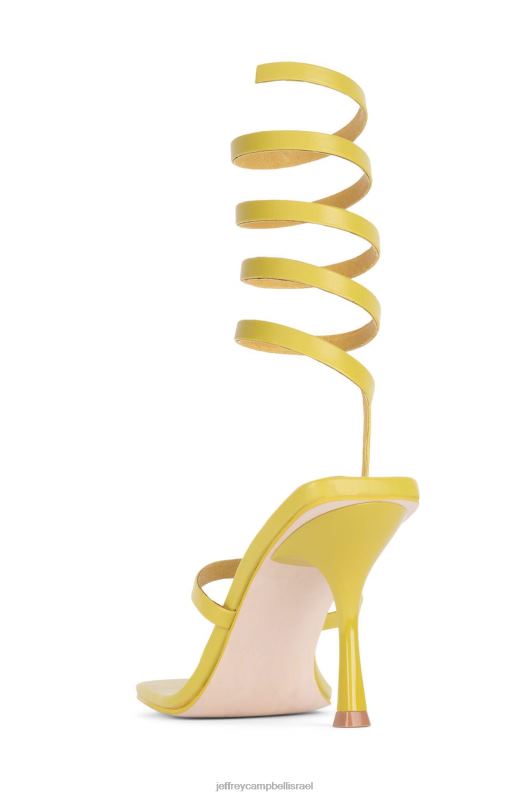 il Jeffrey Campbell לוזיה סנדל עם עקבים נשים ירקרק NN6N61628