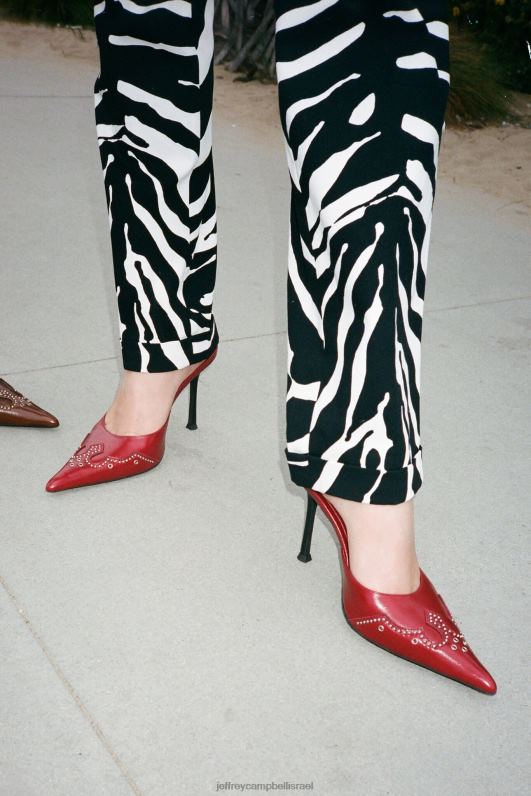 il Jeffrey Campbell נשך אותי פרד עם עקב נשים אָדוֹם NN6N61650