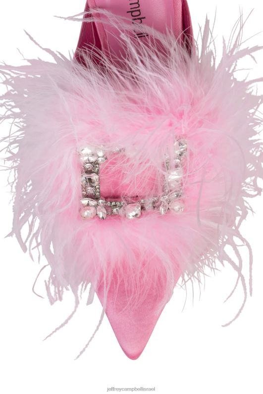 il Jeffrey Campbell פרווה-ווט פרד עם עקב נשים סאטן ורוד NN6N61661