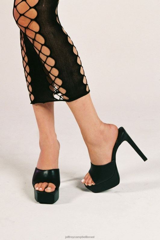 il Jeffrey Campbell הולך-גלאם פרד עם עקב נשים שָׁחוֹר NN6N61666