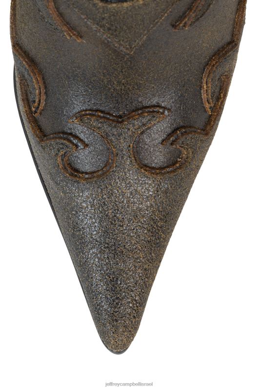 il Jeffrey Campbell לרכב עליו פרד עם עקב נשים חום במצוקה NN6N61676