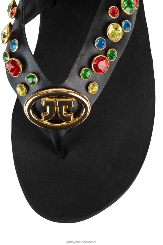 il Jeffrey Campbell אייקונים סנדלים נשים מולטי שחור NN6N6167