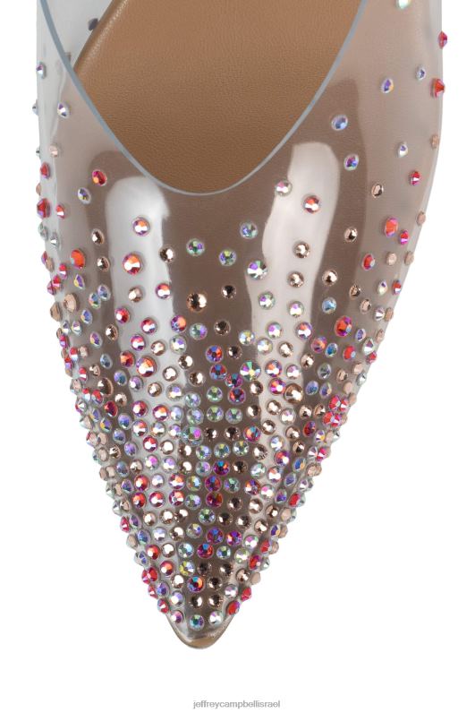 il Jeffrey Campbell דריזלה פרד עם עקב נשים זמש עירום שקוף NN6N61683