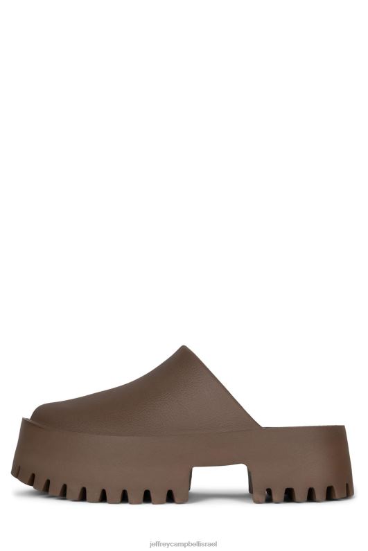 il Jeffrey Campbell לסתום פרד עם עקב נשים חום NN6N61686