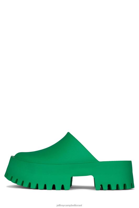 il Jeffrey Campbell לסתום פרד עם עקב נשים ירוק NN6N61690