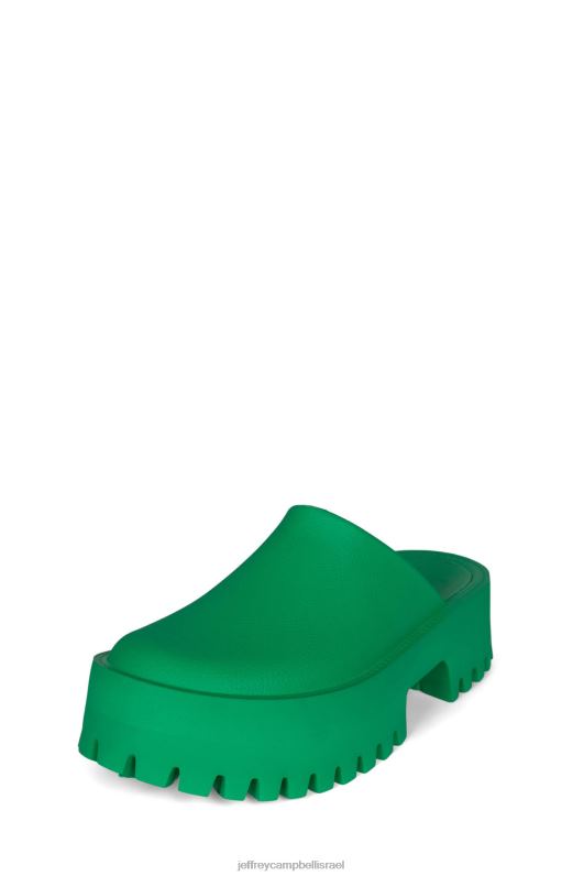 il Jeffrey Campbell לסתום פרד עם עקב נשים ירוק NN6N61690