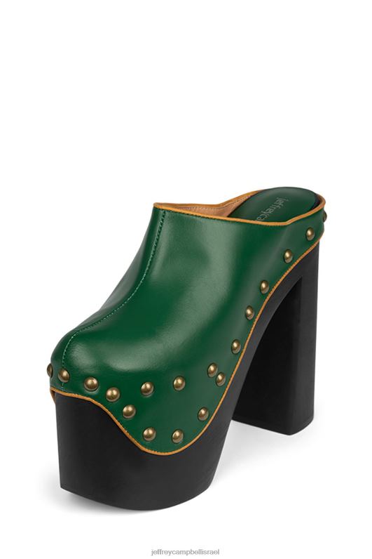 il Jeffrey Campbell נציג רע פרד עם עקב נשים ירוק צהוב NN6N61694