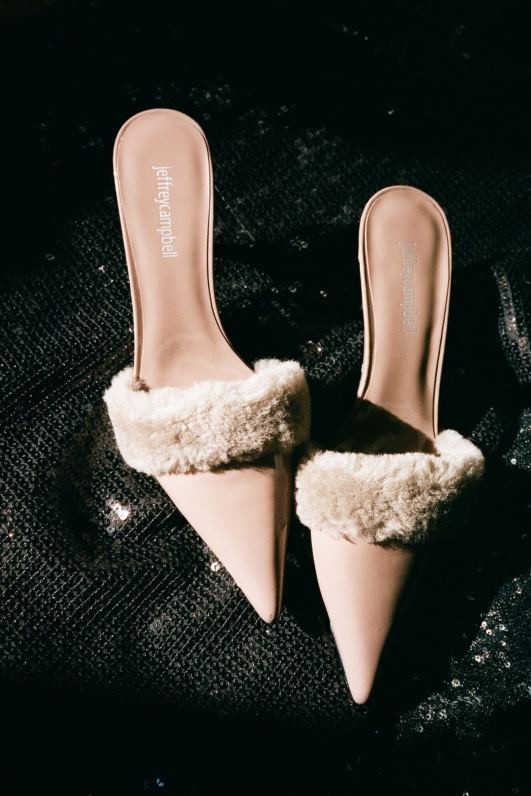 il Jeffrey Campbell טָעִים פרד עם עקב נשים משולבת פטנט טאופי NN6N61702