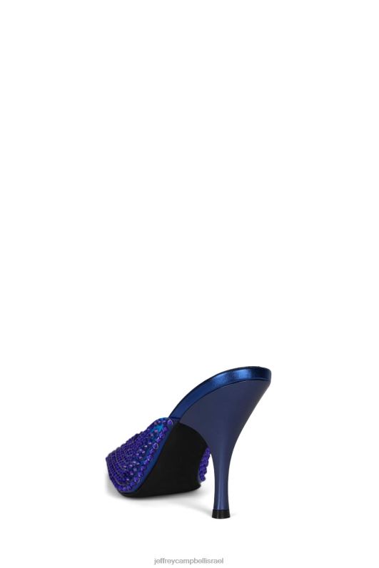 il Jeffrey Campbell רומנטיקה פרד עם עקב נשים משולבת כחול NN6N61708