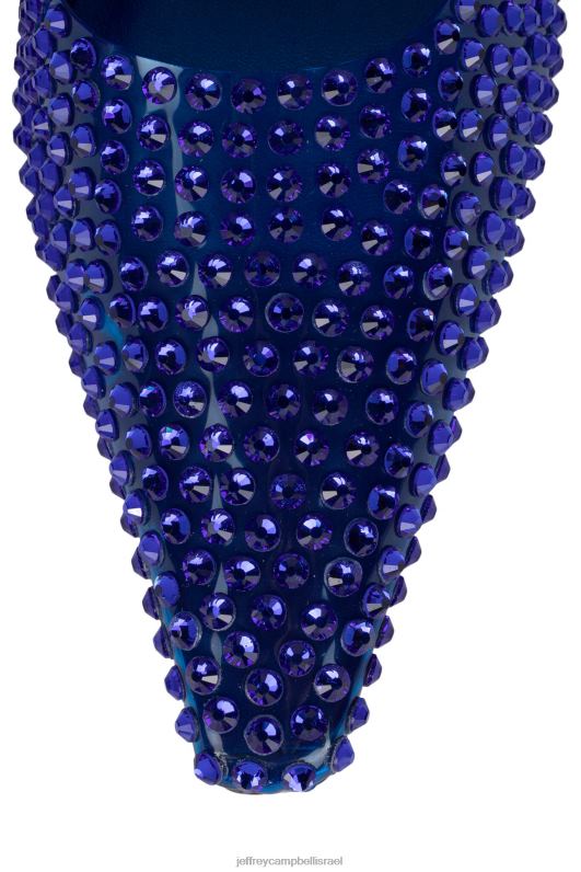 il Jeffrey Campbell רומנטיקה פרד עם עקב נשים משולבת כחול NN6N61708