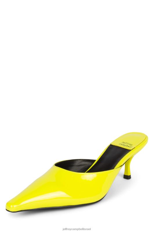 il Jeffrey Campbell מְעוּדָן פרד עם עקב נשים פטנט צהוב NN6N61713