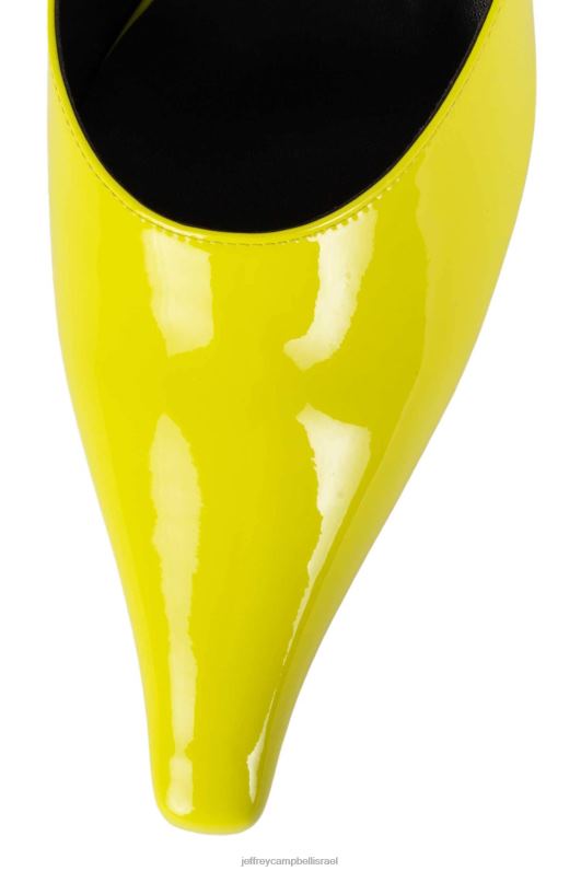 il Jeffrey Campbell מְעוּדָן פרד עם עקב נשים פטנט צהוב NN6N61713