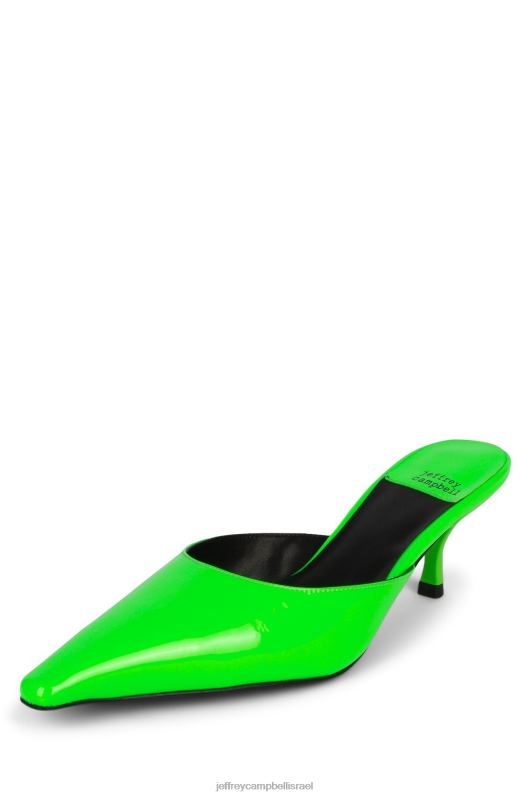 il Jeffrey Campbell מְעוּדָן פרד עם עקב נשים פטנט ירוק עז NN6N61716