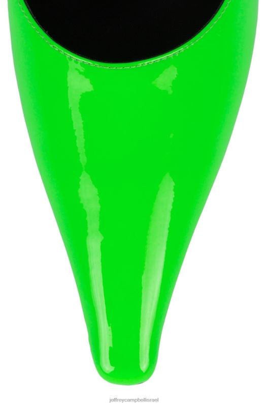 il Jeffrey Campbell מְעוּדָן פרד עם עקב נשים פטנט ירוק עז NN6N61716