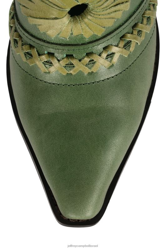 il Jeffrey Campbell אריגים פרד עם עקב נשים שילוב ירוק NN6N61726