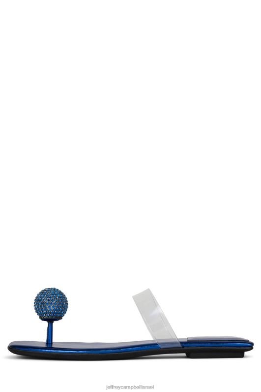 il Jeffrey Campbell מְזוּקָק סנדלים נשים כחול ברור NN6N61745