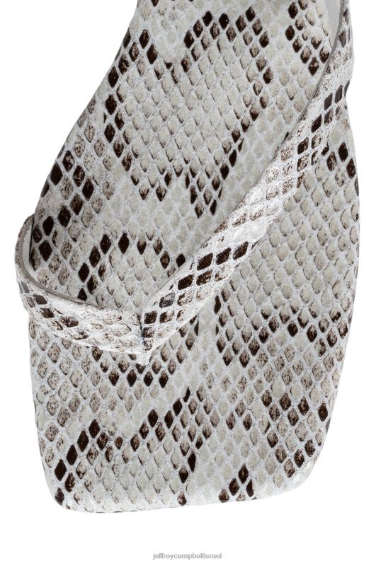 il Jeffrey Campbell רזה סנדלים נשים שילוב נחש טבעי NN6N61761