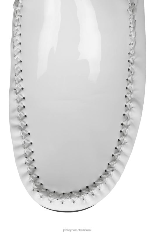 il Jeffrey Campbell מְחַבֵּר רוֹמָנִים לופר ואוקספורד נשים פטנט לבן NN6N61775