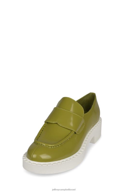 il Jeffrey Campbell סַפרָן לופר ואוקספורד נשים קופסה ירוקה לבנה NN6N61780