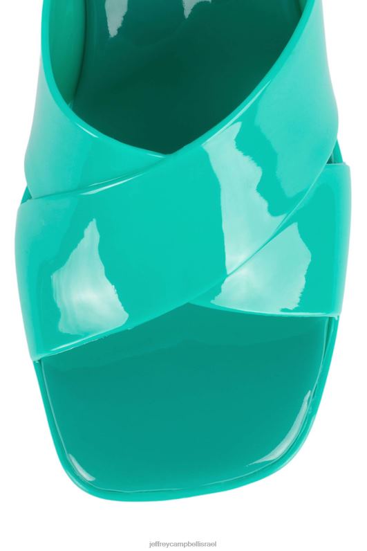 il Jeffrey Campbell מסטיק סנדל פלטפורמה נשים ירוק NN6N6179