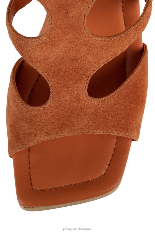 il Jeffrey Campbell יריבים סנדל פלטפורמה נשים שיזוף זמש כתום NN6N6217