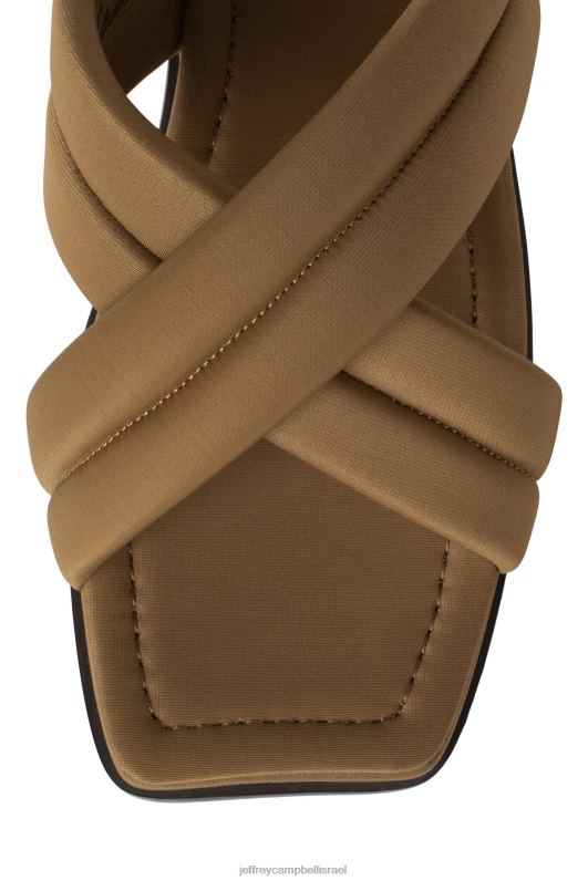 il Jeffrey Campbell שמש סנדלים נשים ניאופרן שזוף NN6N621