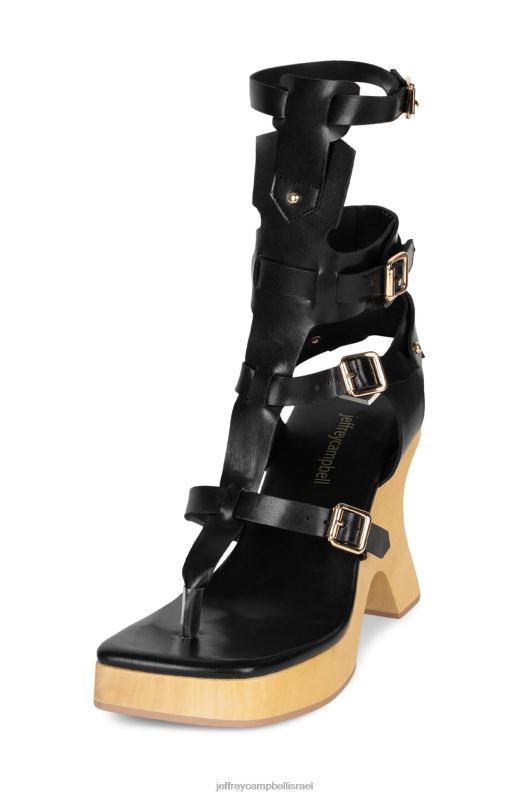 il Jeffrey Campbell אלמנטים סנדל פלטפורמה נשים שָׁחוֹר NN6N6220