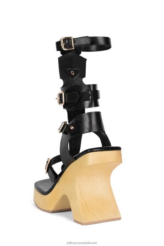 il Jeffrey Campbell אלמנטים סנדל פלטפורמה נשים שָׁחוֹר NN6N6220