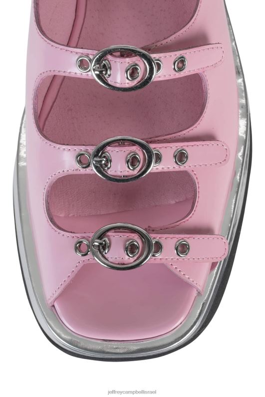 il Jeffrey Campbell אינפרא אדום סנדלים נשים קופסה ורודה כסף NN6N6221