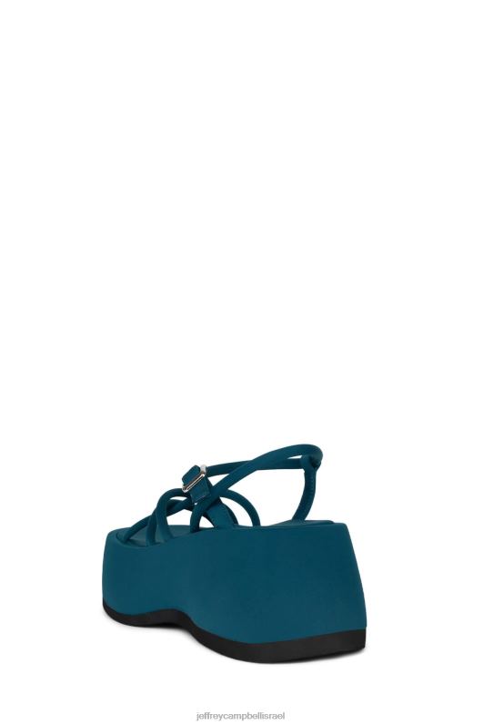 il Jeffrey Campbell זוהר סנדל פלטפורמה נשים ניאופרן צהבהב NN6N6251