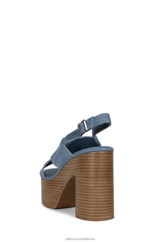 il Jeffrey Campbell מצב רוח גדול אתחול הדנים נשים ג'ינס כחול NN6N6276