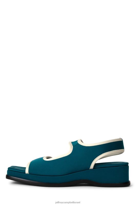 il Jeffrey Campbell נִמרָץ סנדלים נשים רשת קרח כחולה NN6N629