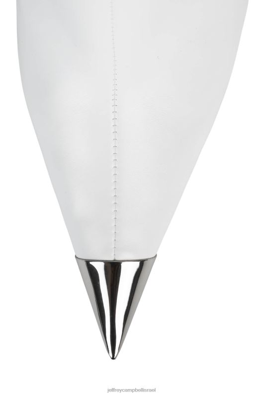 il Jeffrey Campbell כוח מגפי קרסול נשים כסף לבן NN6N6311