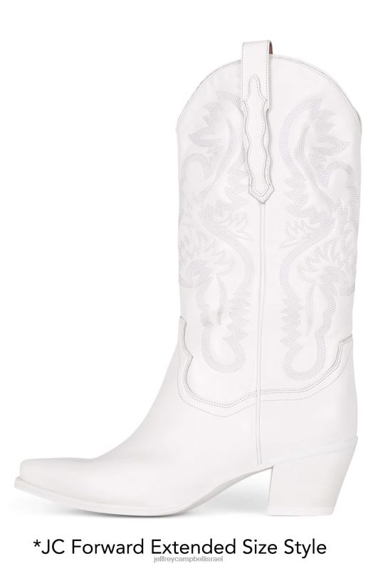 il Jeffrey Campbell אמרילו מגפי קרסול נשים לבן NN6N6330