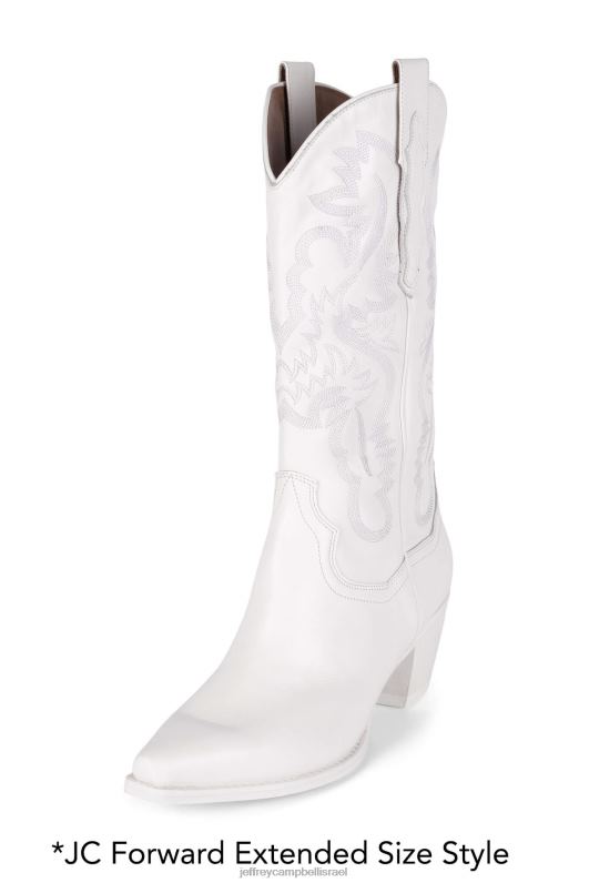 il Jeffrey Campbell אמרילו מגפי קרסול נשים לבן NN6N6330