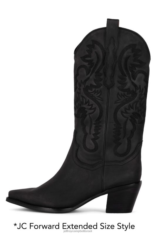 il Jeffrey Campbell אמרילו מגפי קרסול נשים שטוף שחור NN6N6331