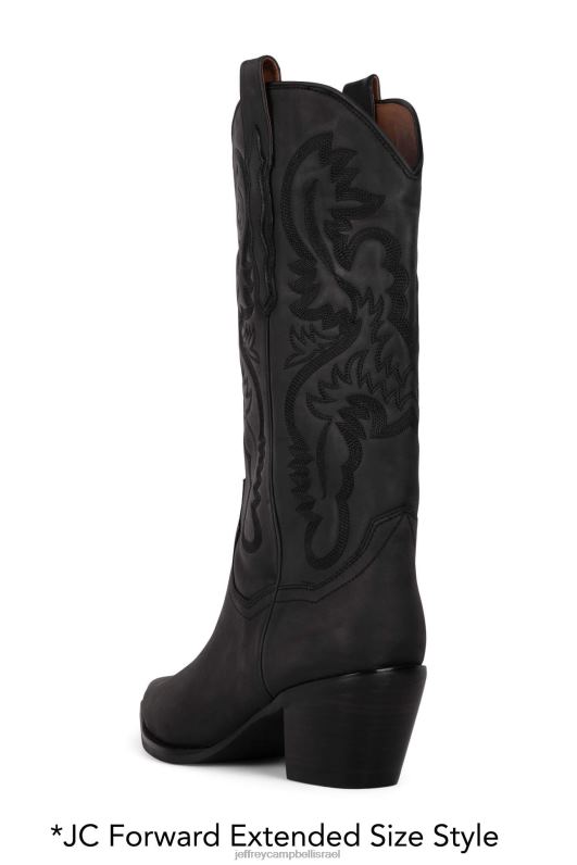 il Jeffrey Campbell אמרילו מגפי קרסול נשים שטוף שחור NN6N6331