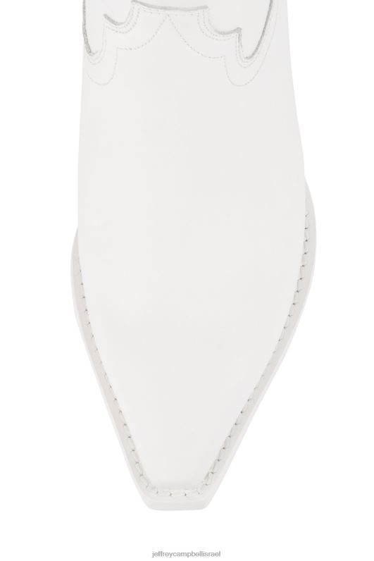 il Jeffrey Campbell דג'ט מגפי קרסול נשים לבן NN6N6333