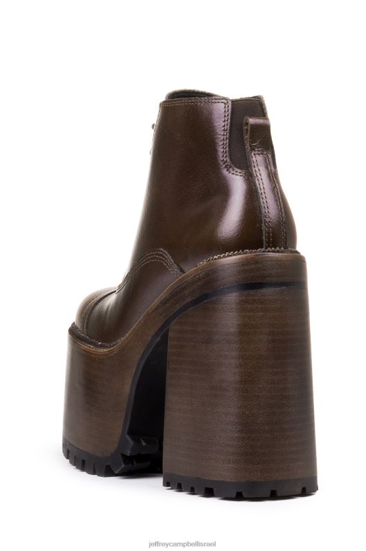 il Jeffrey Campbell להמריא מגפי קרסול נשים חום NN6N6342