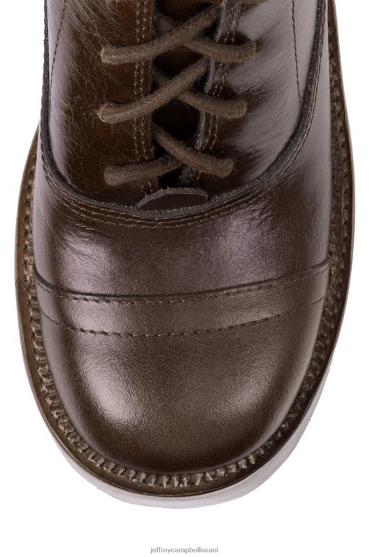 il Jeffrey Campbell להמריא מגפי קרסול נשים חום NN6N6342