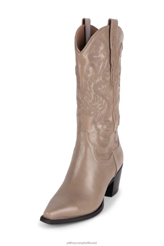 il Jeffrey Campbell דג'ט מגפי קרסול נשים אָפוֹר חוּם NN6N6371