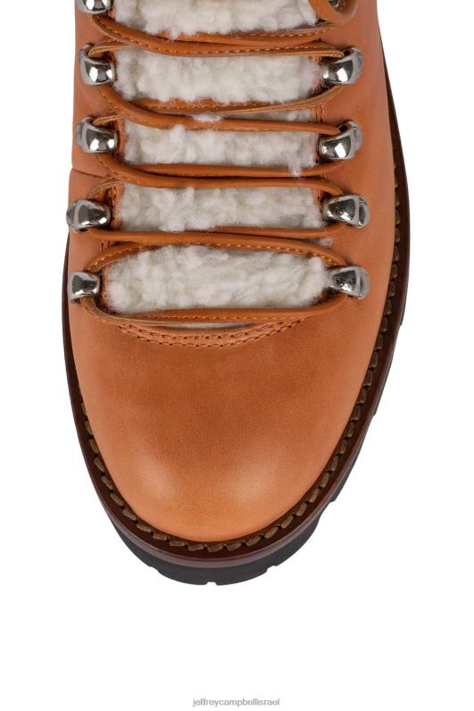 il Jeffrey Campbell גִשׁרוֹן מגפי קרסול נשים שנהב כתום NN6N6379