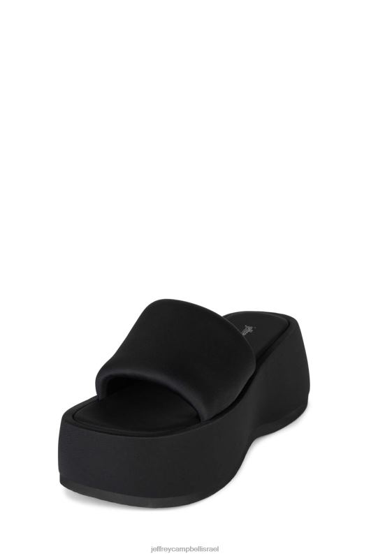 il Jeffrey Campbell טקסט-לי סנדל פלטפורמה נשים ניאופרן שחור NN6N63