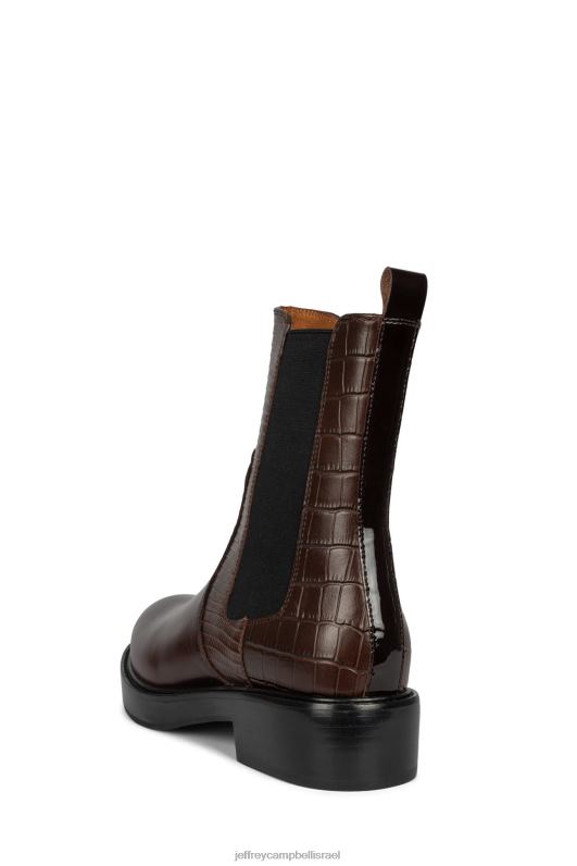 il Jeffrey Campbell אדמונד-היי מגפי קרסול נשים מולטי אקזוטי חום NN6N6408